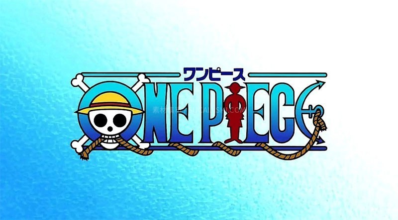海贼王(One Piece)漫画logo字体